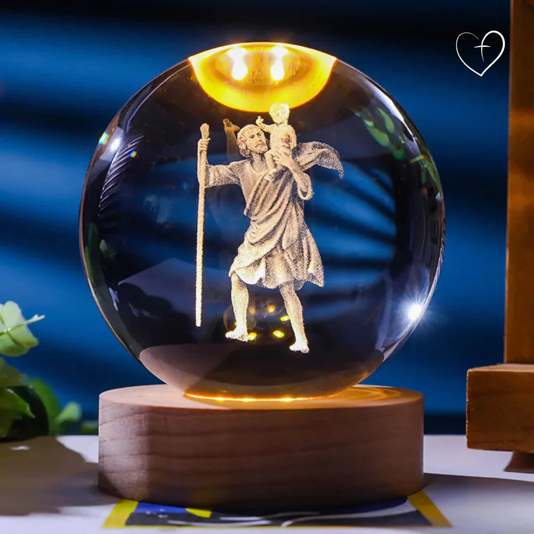 San Cristoforo – Lampada a Sfera 3D