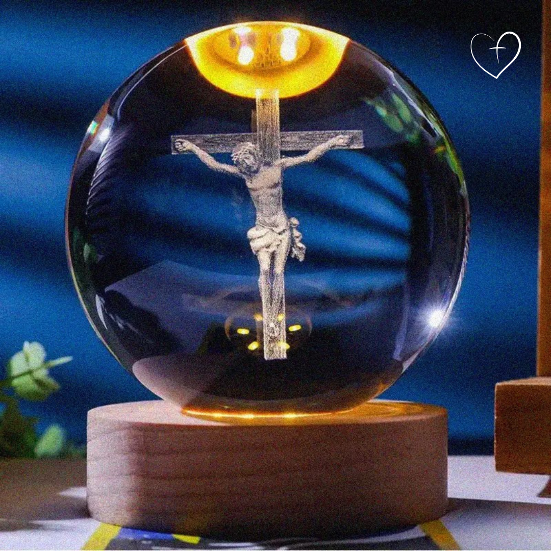 Passione di Cristo – Lampada a Sfera 3D