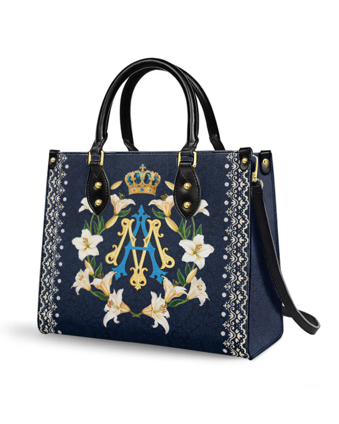 Borsa Cattolica in Pelle – Corona della Grazia