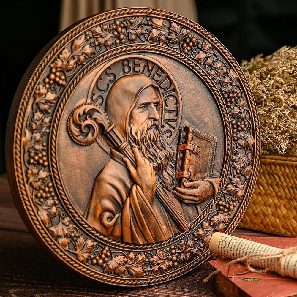 Icona di San Benedetto in Legno