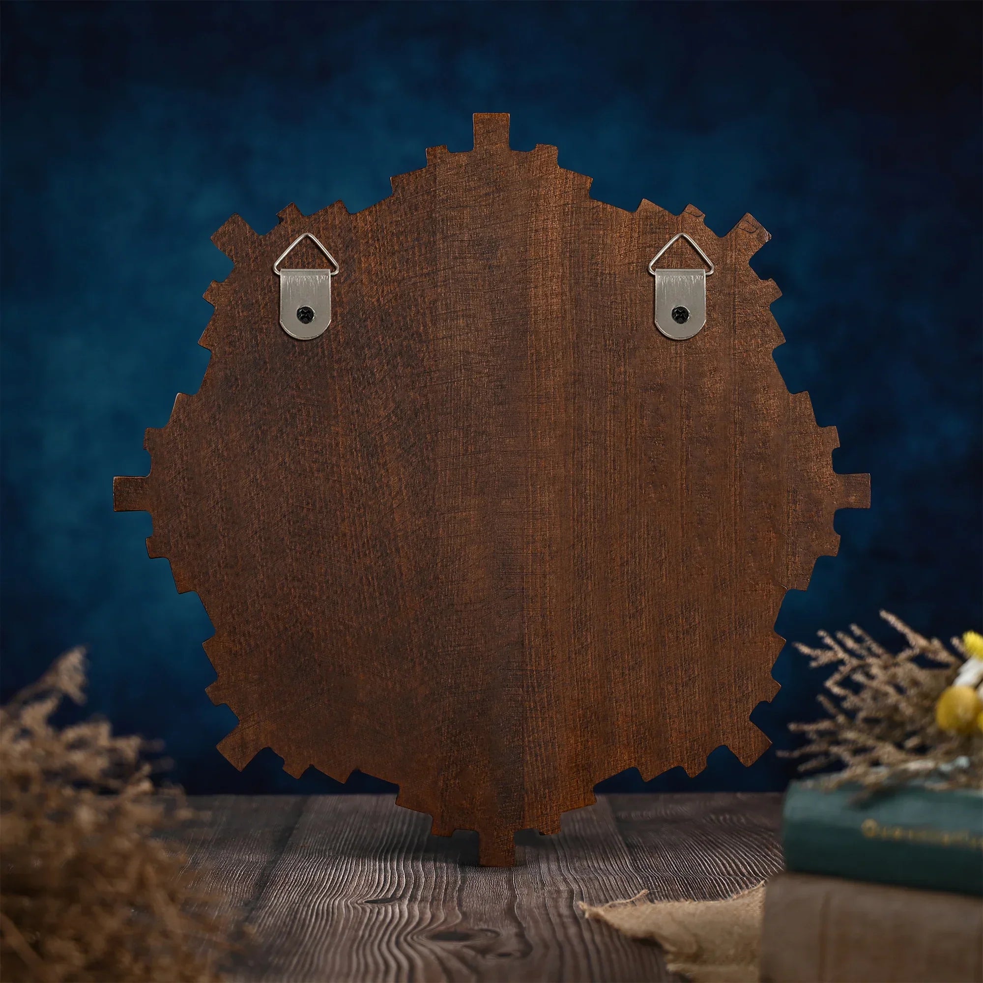 Scultura del presepe Gesù, Maria e Giuseppe in legno