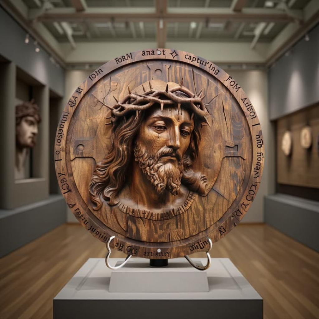 Decorazione Cattolica Gesù Cristo con Corona di Spine