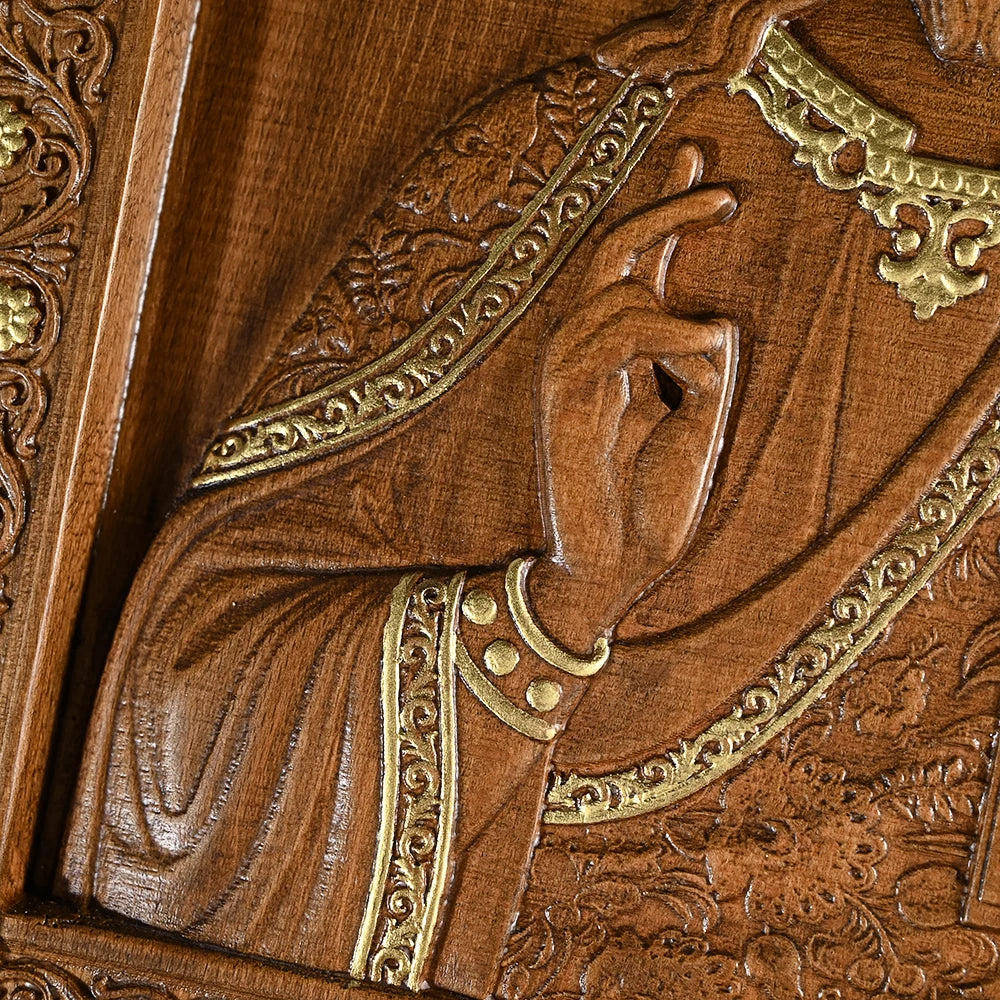 Scultura di Gesù Cristo Pantocratore