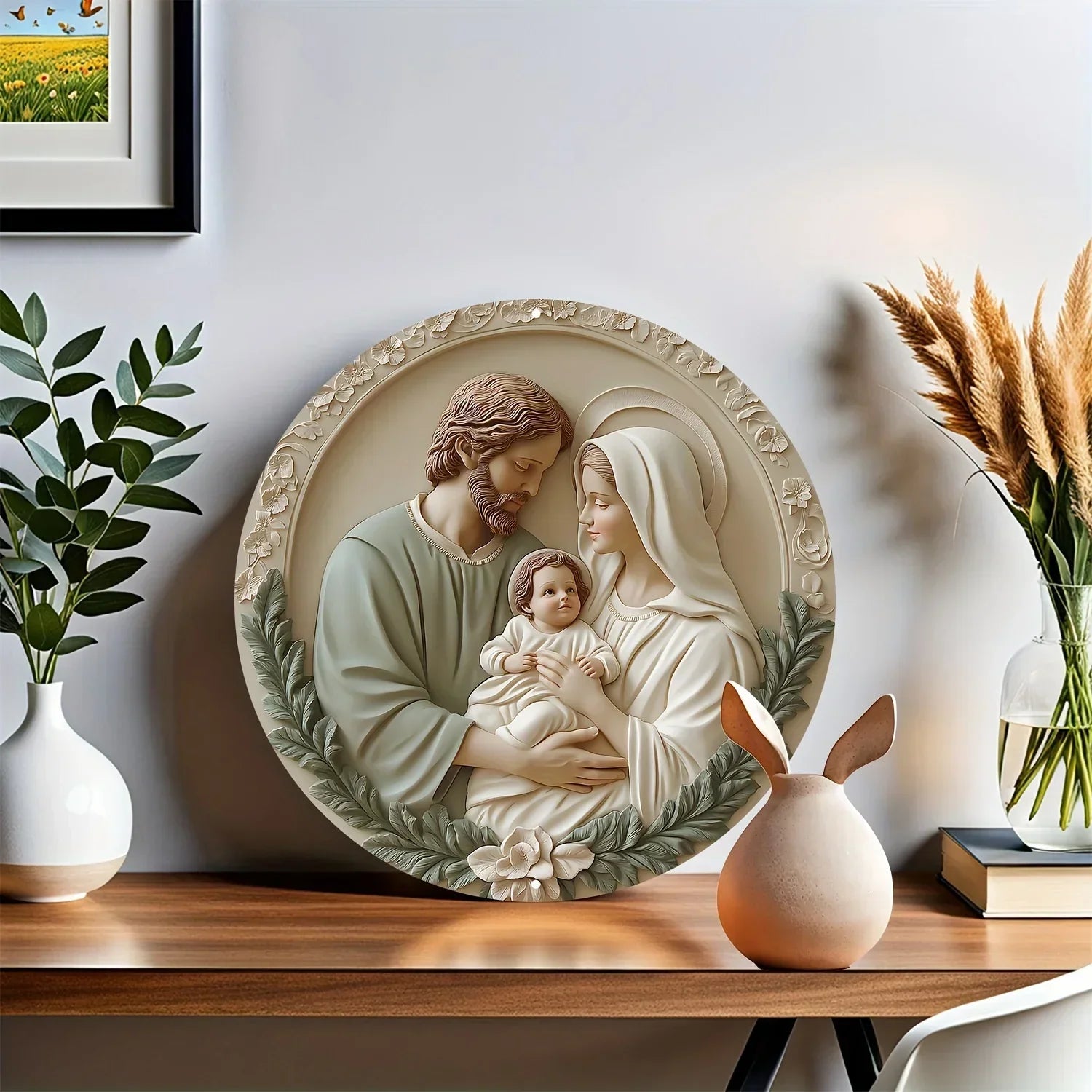 Decorazione Cattolica Sacra Famiglia Benedetta