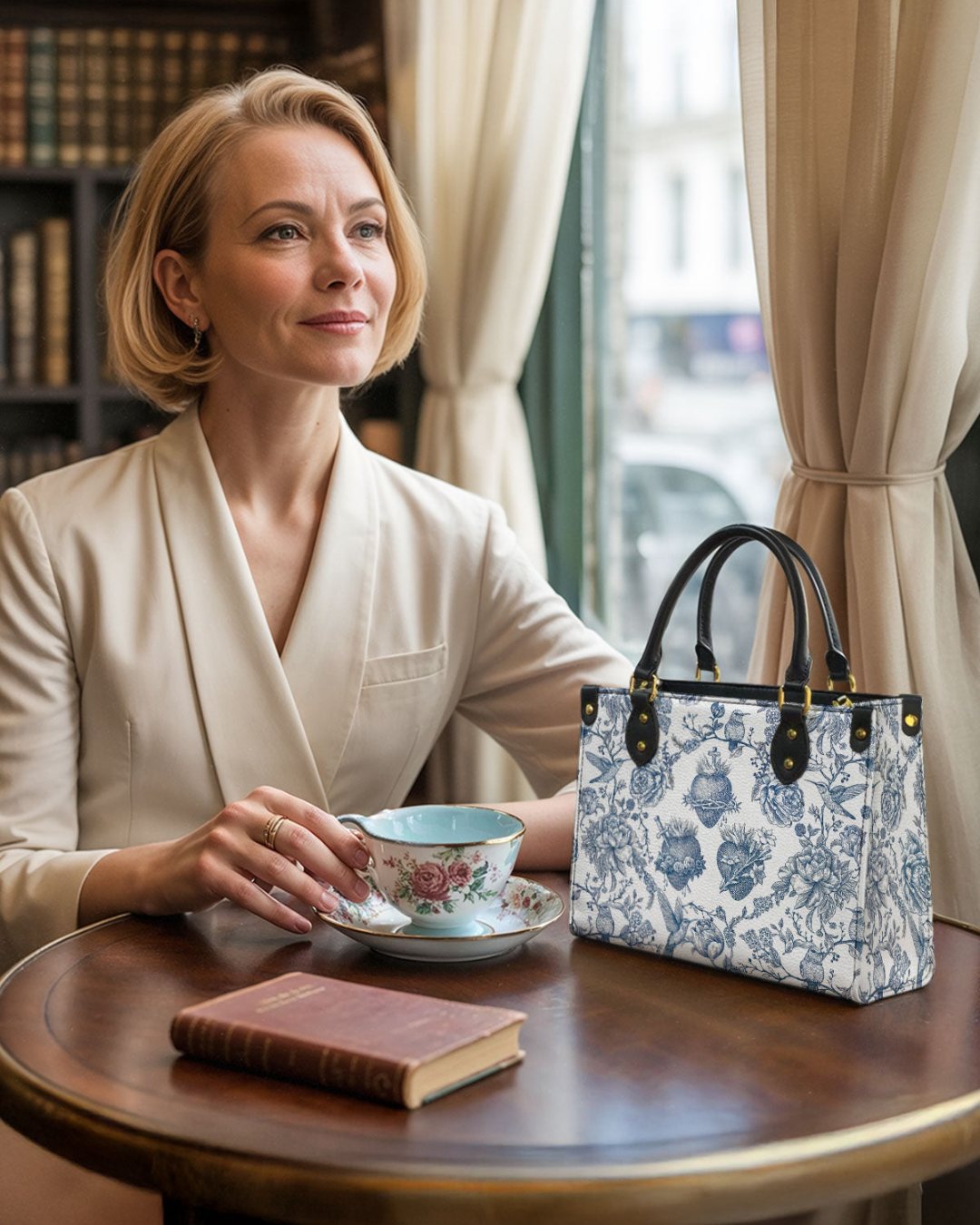 Borsa Cattolica in Pelle – Sacri Cuori di Gesù