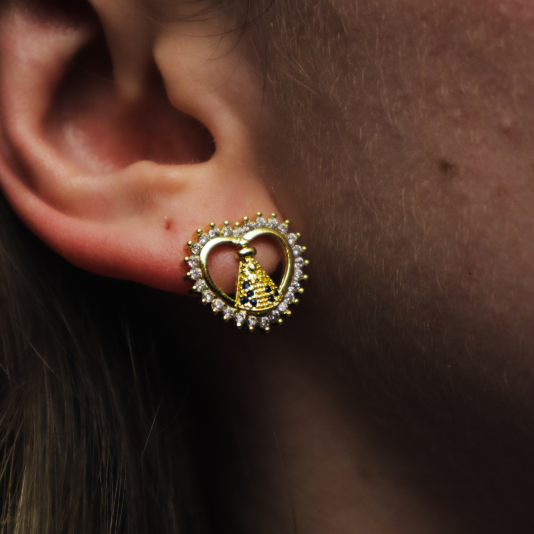 Orecchini della Madonna di Aparecida – Luce e Devozione