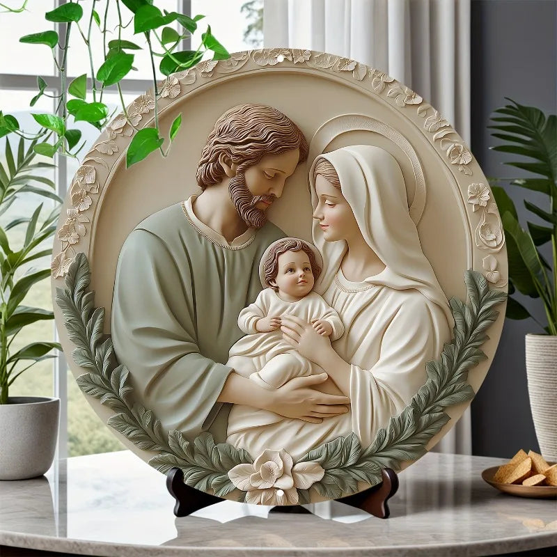 Decorazione Cattolica Sacra Famiglia Benedetta