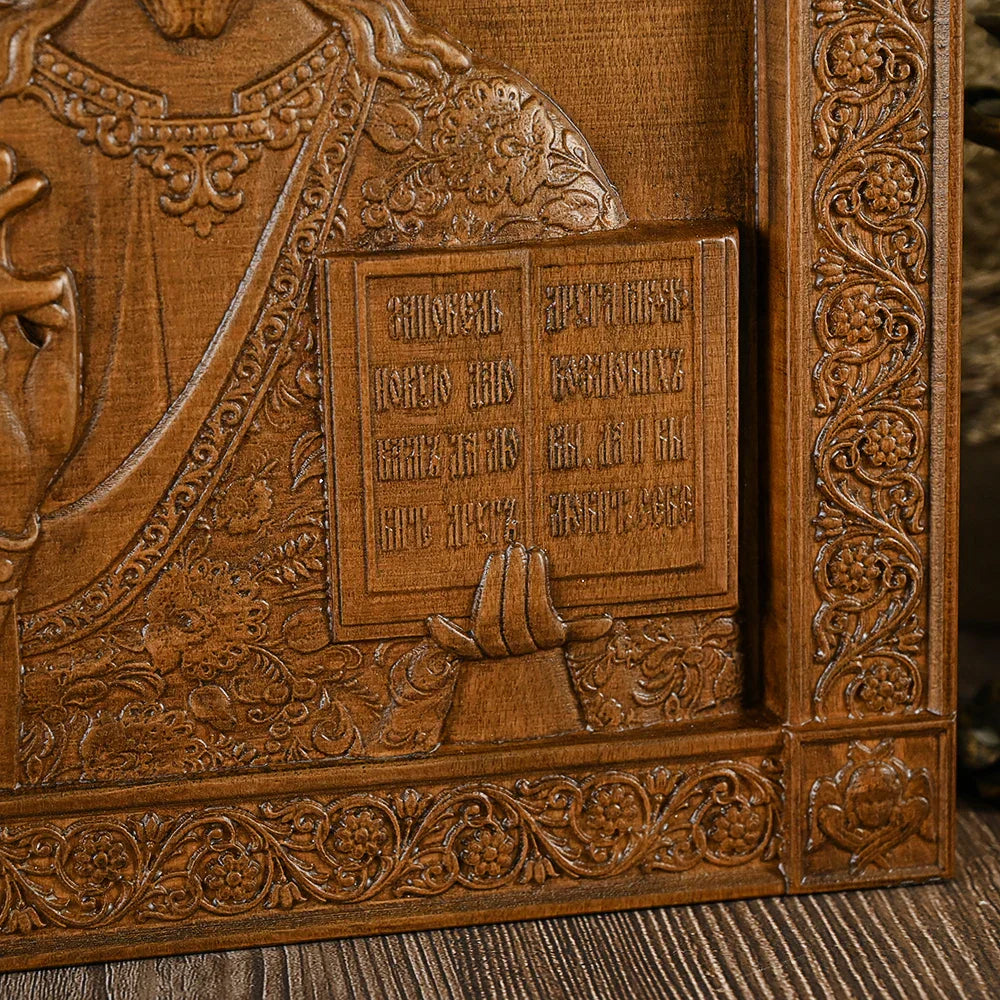 Scultura di Gesù Cristo Pantocratore